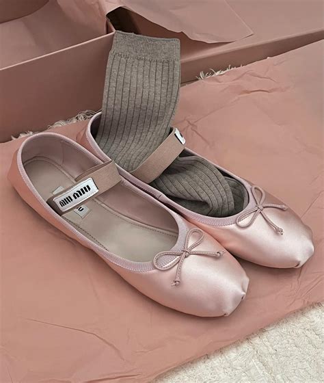 miu miu ballet flats styled|ballet flats price tag.